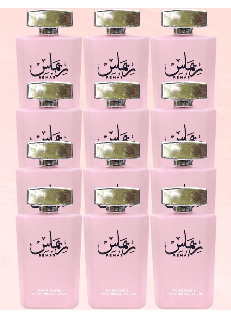 remas 12 Pieces Remas Perfume 100 Ml EDT - Image 1