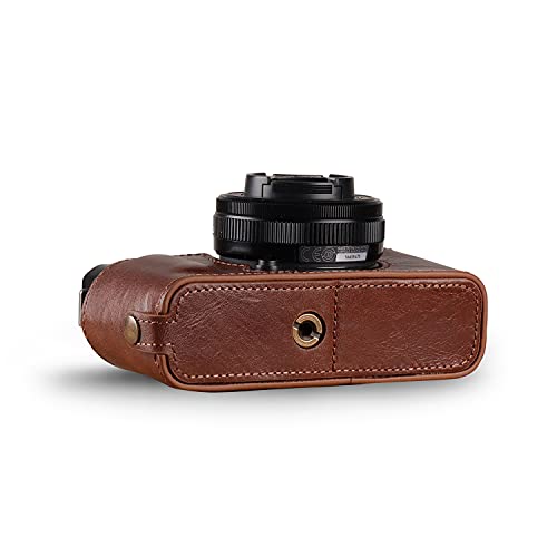 MegaGear Ever Ready Genuine Leather Camera Half Case Compatible with Fujifilm X Series XE4BrownMG1982 - Image 3