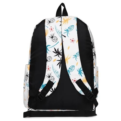 MELVIS 20L Backpack School Bag For Travel With Bottle Compartment | Trendy Water Resistant High Storage Bag For Men & Women | Boys & Girls Laptop Printed Backpack For College Gift (Coconut Tree) - Image 4