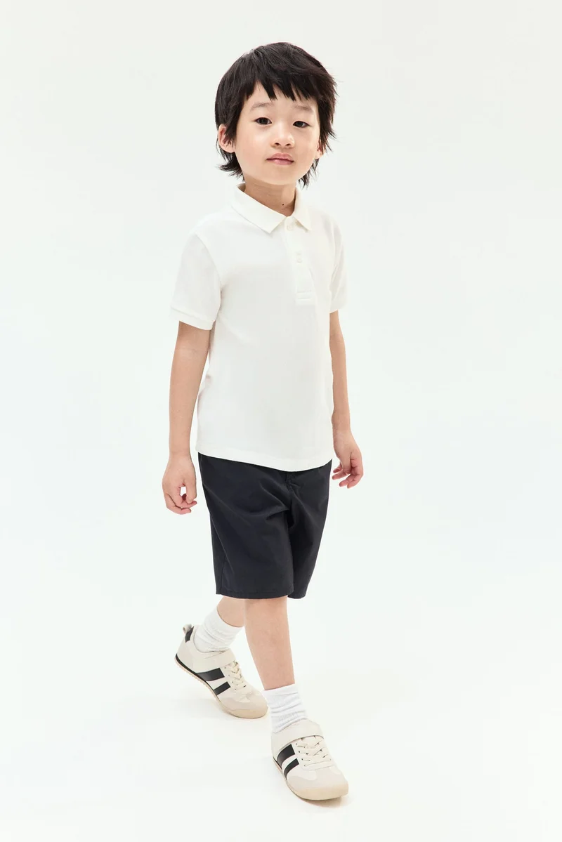 H&M Cotton piqué polo shirt