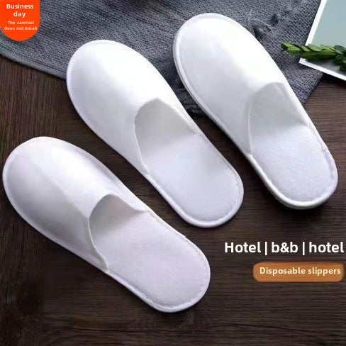 2024 Square Rhinestone Elevator Women Slippers Fashion Hotel slippers [disposable] average size  - Image 1