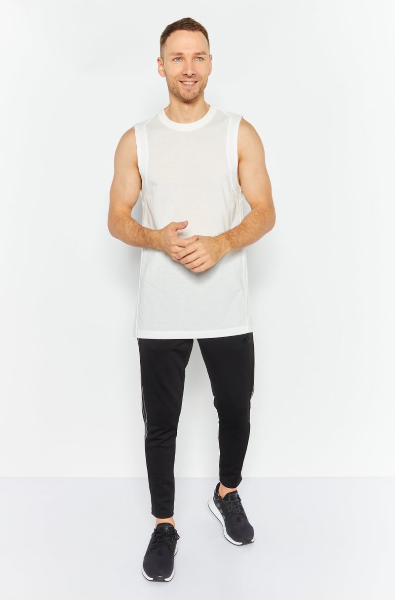 Adidas Adidas Y-3 By Yohji Yamamoto Men Sportswear Fit Training Top, White  - Image 4
