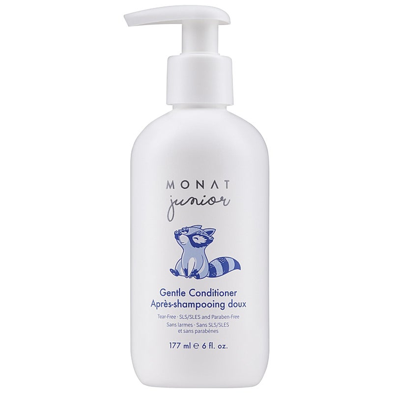 MONAT Junior Gentle Conditioner  A safe and gentle Anti Frizz Hair Conditioner for children that rinses out quickly All Natural Tearfree Sulfate  Parabenfree  Net Wt 177 ml e  6 fl Oz