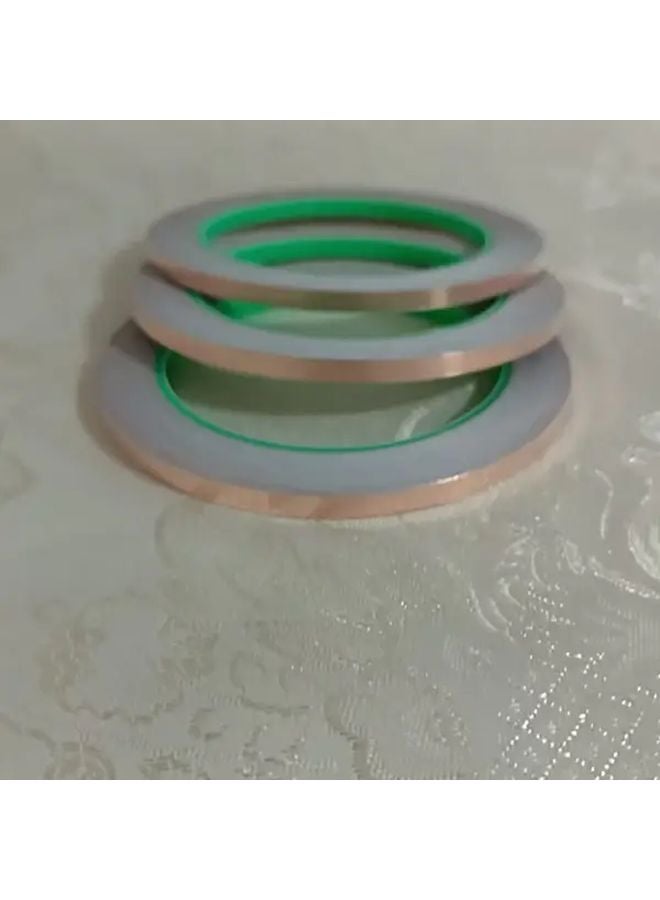 3 Pack Strong Adhesive Copper Foil Tape Double Sided Conductive for Stained Glass - Image 4
