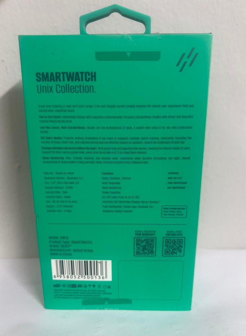 HEATZ HW 13 SMART WATCH UNIX COLLECTION - Image 3