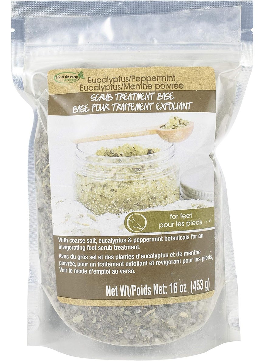 Life of the Party - Life of the Party Scrub Base 16oz PrmintEucalyp - Image 1