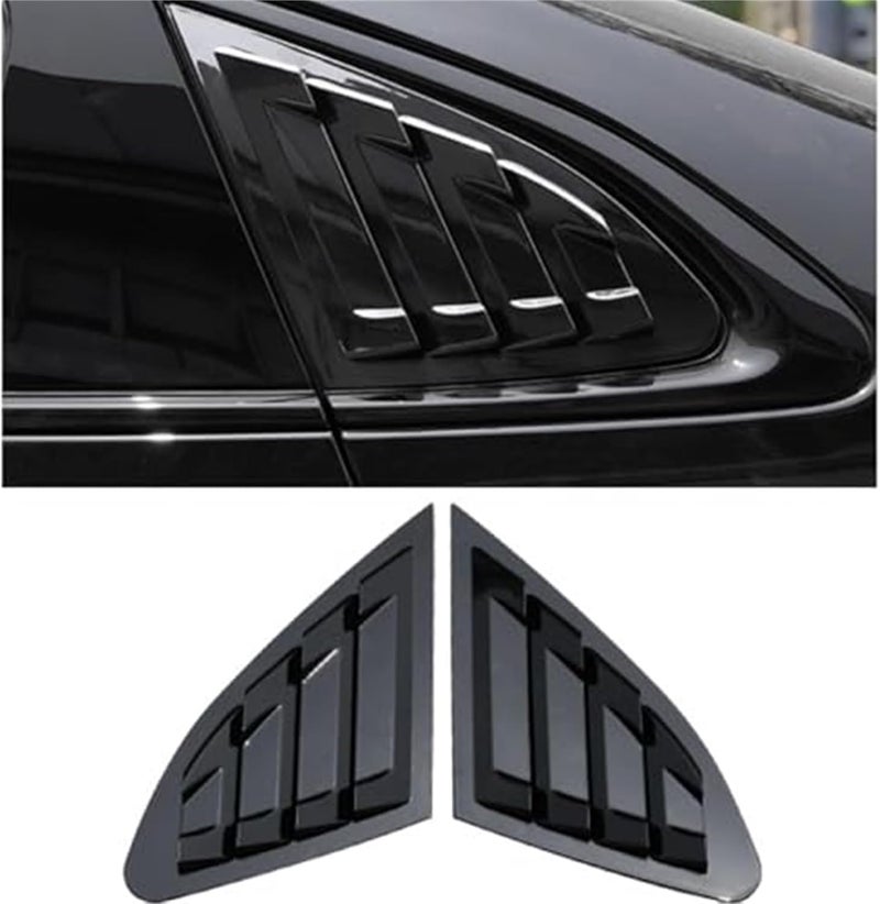 QASULER Car Rear Louver Trim Sticker for Chevrolet Malibu - Image 3
