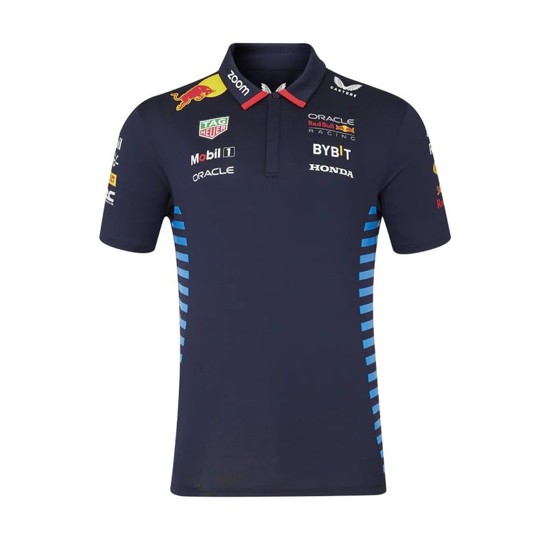 Castore Men's Red Bull Racing F1 2024 Team Polo T-Shirt - Blue - XX-Large - Image 5