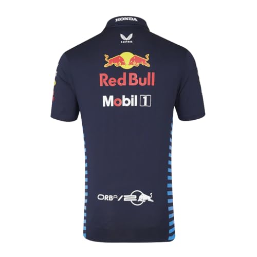 Castore Men's Red Bull Racing F1 2024 Team Polo T-Shirt - Blue - XX-Large - Image 2