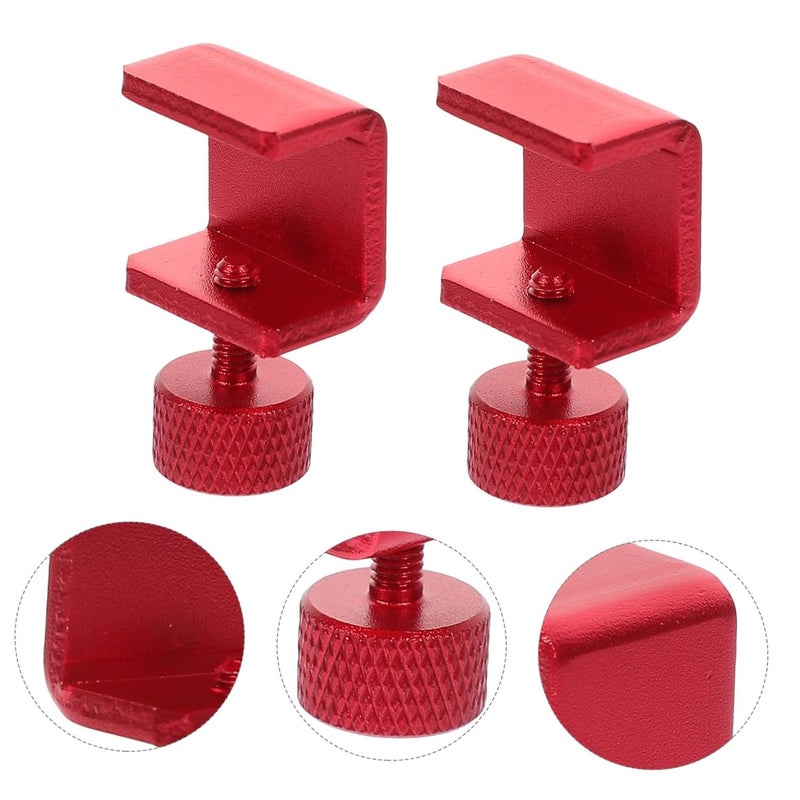 HEALLILY 4pcs Adjustable Printer Bed Clips Bed Clamps for Glass Platform Easy Installation Secure Fixing for Printing Applications - Image 3