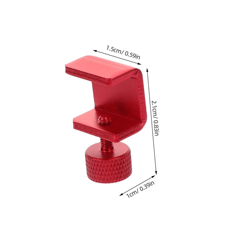 HEALLILY 4pcs Adjustable Printer Bed Clips Bed Clamps for Glass Platform Easy Installation Secure Fixing for Printing Applications - Image 2