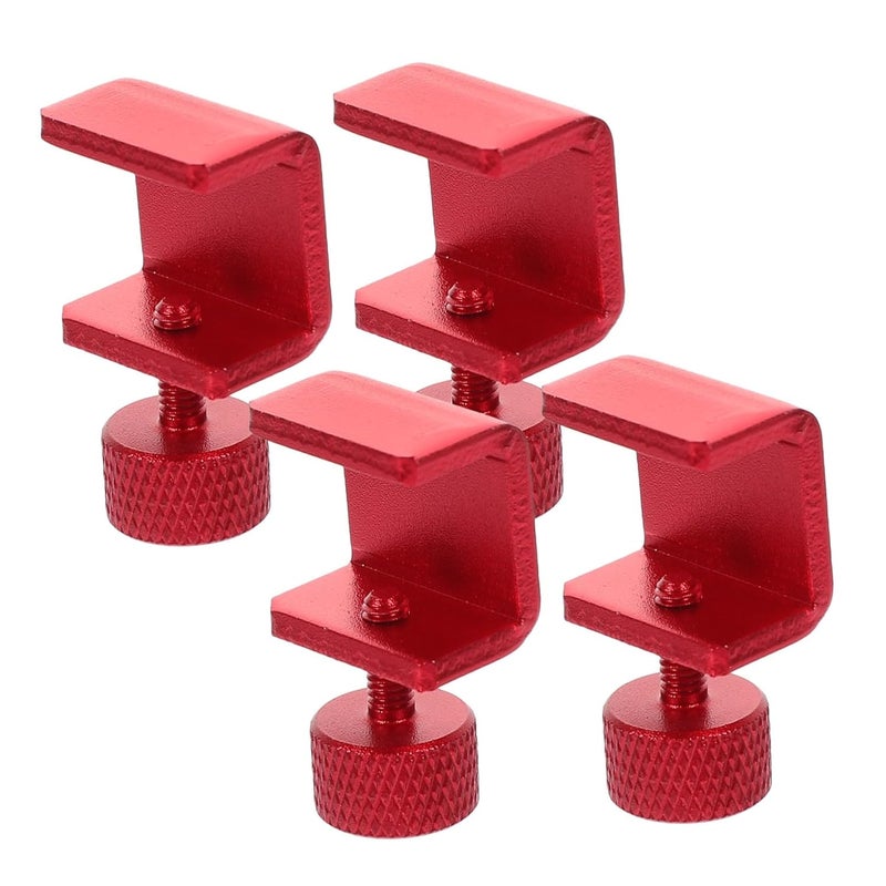 HEALLILY 4pcs Adjustable Printer Bed Clips Bed Clamps for Glass Platform Easy Installation Secure Fixing for Printing Applications - Image 1
