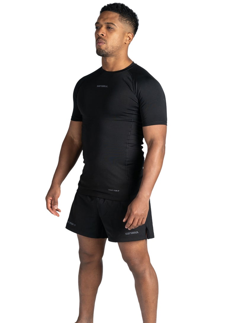Sanabul  Sanabul MODEL ZERO RASH GUARD BLACKCHARCOAL 2-XLARGE  - Image 3