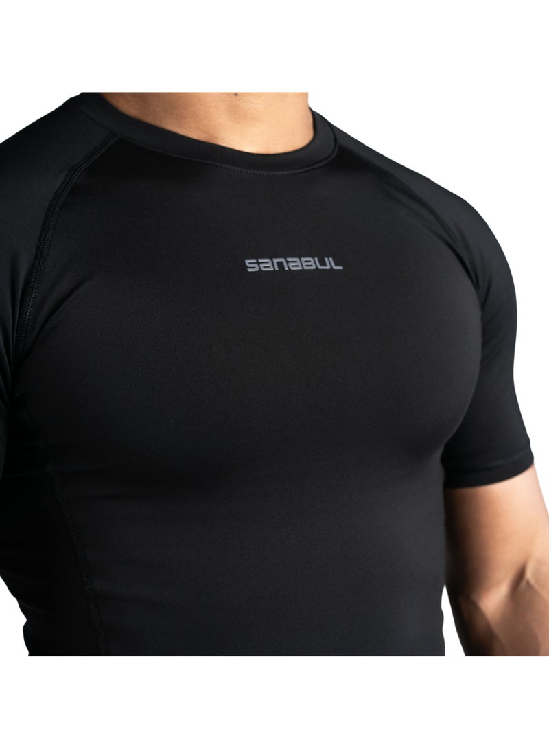 Sanabul  Sanabul MODEL ZERO RASH GUARD BLACKCHARCOAL 2-XLARGE  - Image 5