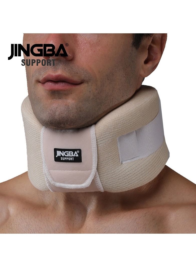 JINGBA SUPPORT Adjustable Neck Fixed Support Sports Protector XL Size - Image 1