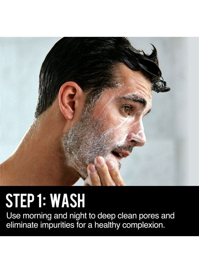 RUGGED & DAPPER Daily Duo Skincare Set for Men | Includes Age + Damage Defense Moisturizer & Daily Power Scrub Face Wash  - Image 2