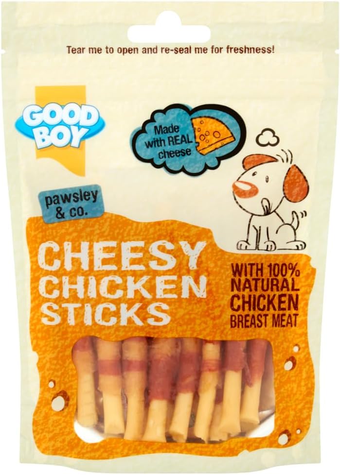Armitage Cheesy Chicken Stick Dog Treats - 80G