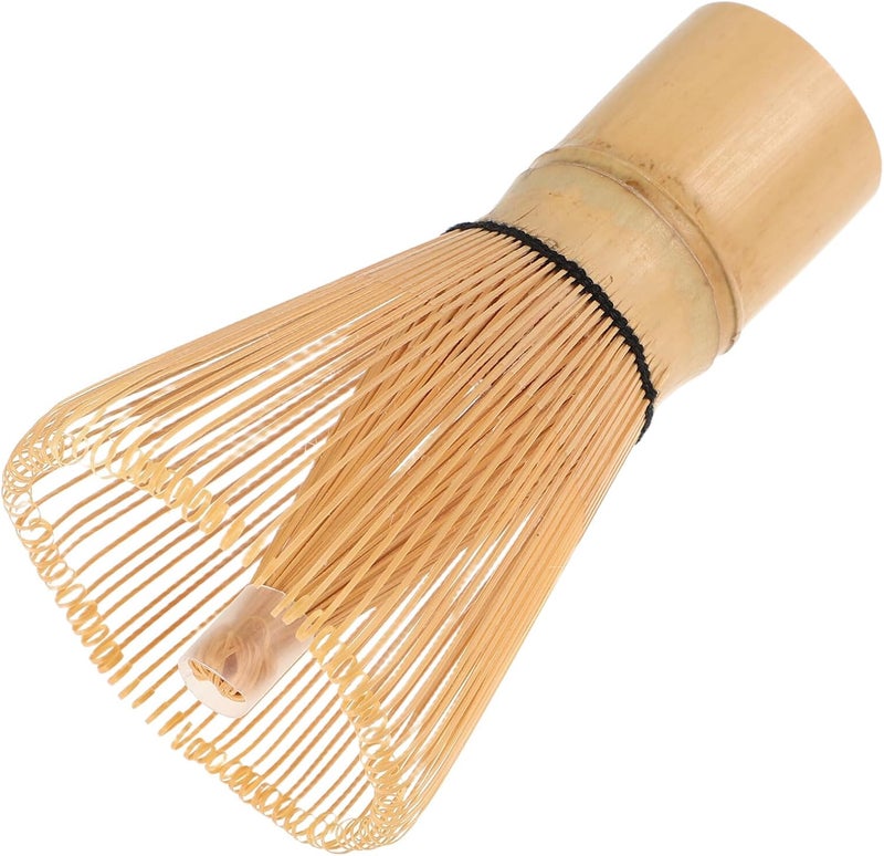 Traditional Japanese Matcha Whisk Chasen Set 120 Tines Handcrafted Tea Brush for Smooth Matcha Mixing Authentic Tea Tool - Image 1