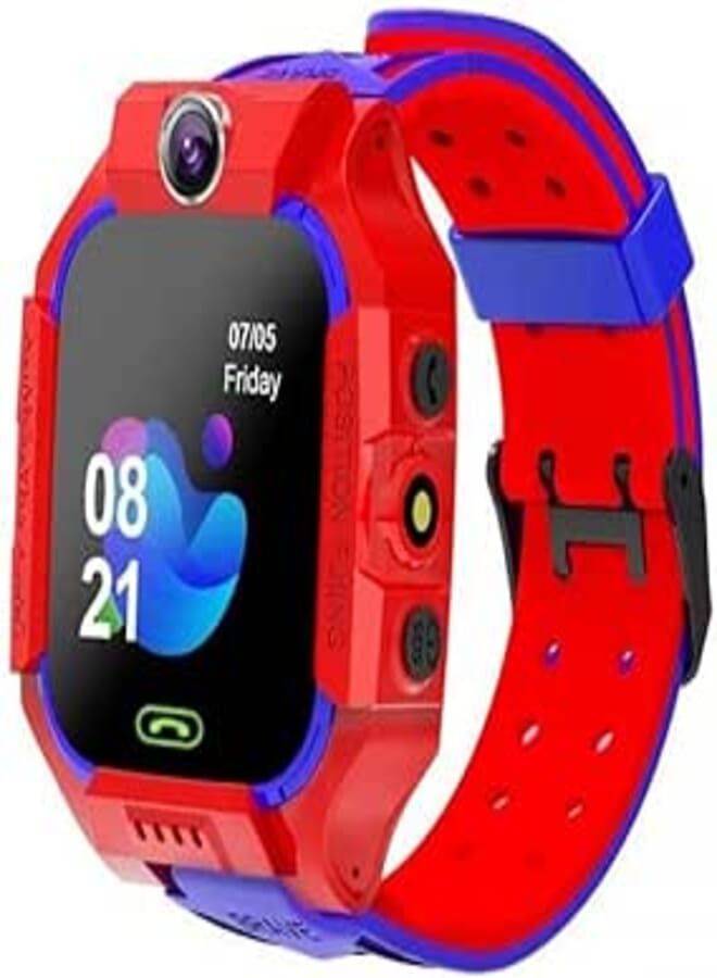 Original Z7 Smart Watch With GPS And Tracking Camera For Kids - Red