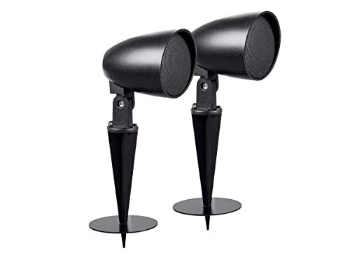 Monoprice Sycamore Outdoor 25INCH Satellite Garden Speaker Pair - Image 3