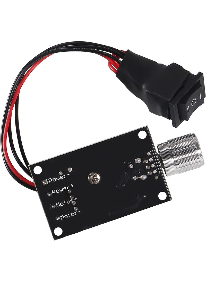 MELIFE 2 Pack 6V 12V 24V 28V 3A 80W 1203BB DC Motor Speed Controller PWM Speed Adjustable Reversible Motor Driver Switch Reversing  - Image 4