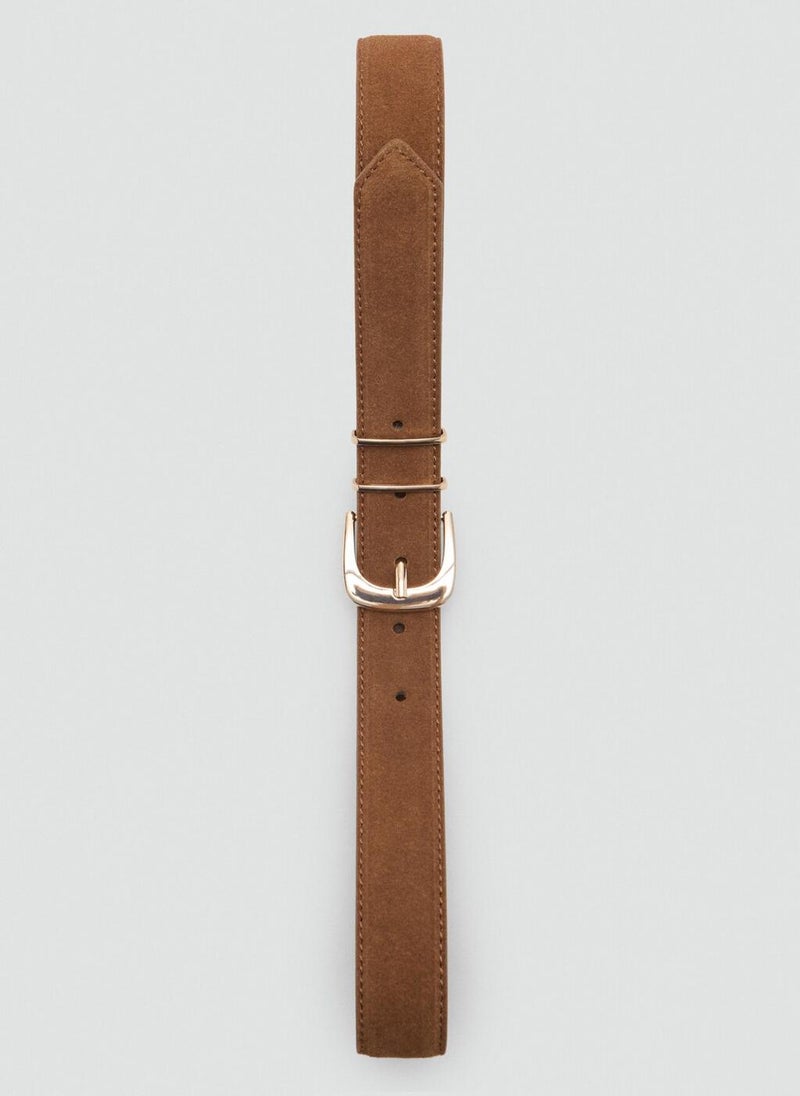MANGO Suede Belt - Image 2