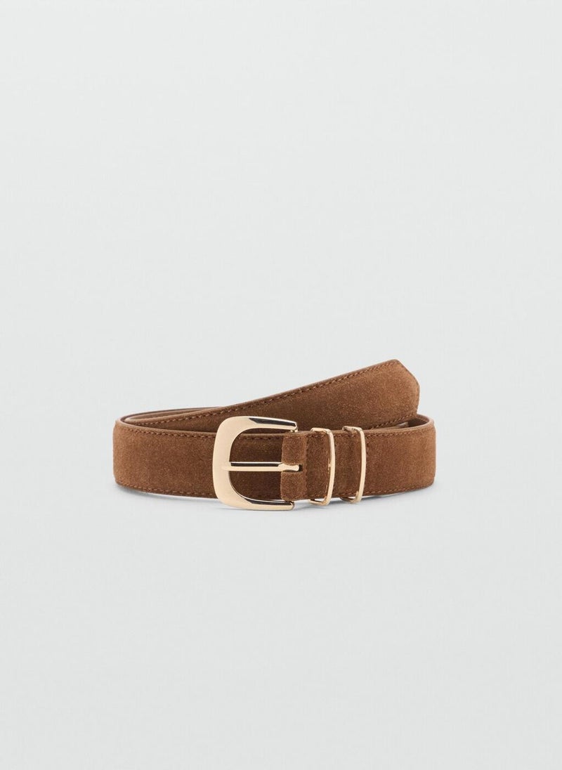 MANGO Suede Belt - Image 1