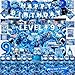 Mpanwen Gamer 9th Birthday Decorations for Boys Blue Video Game Level 9 Bday Party Decor Supplies for 9 Years Old Boy with Backdrop Banner Tablecloth Centerpieces Hanging Swirls Hat Wall Signs - Image 2