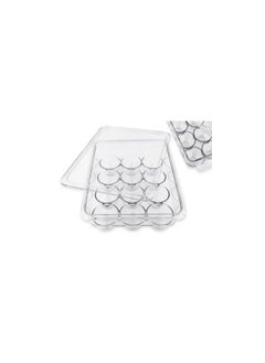 Beauenty Transparent Plastic Egg storage Container with Lid To Organize the Kitchen  - Image 3