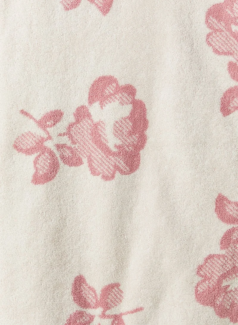 Cath Kidston Pink Freston Rose Bath Towel 70X125Cm
