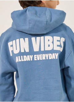 Styli Graphic Printed Oversized Hoodie  - Image 2