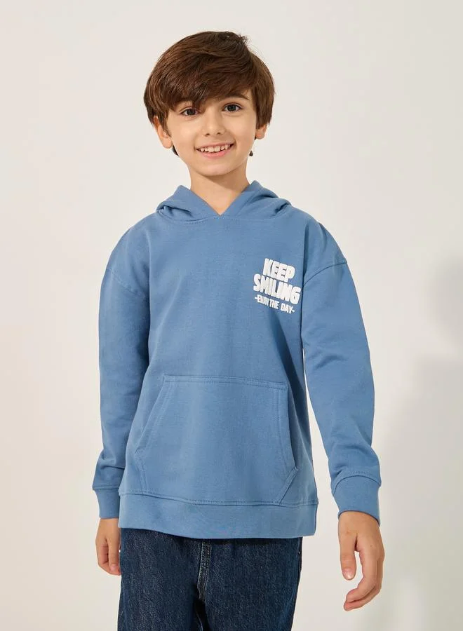 Styli Styli Graphic Printed Oversized Hoodie