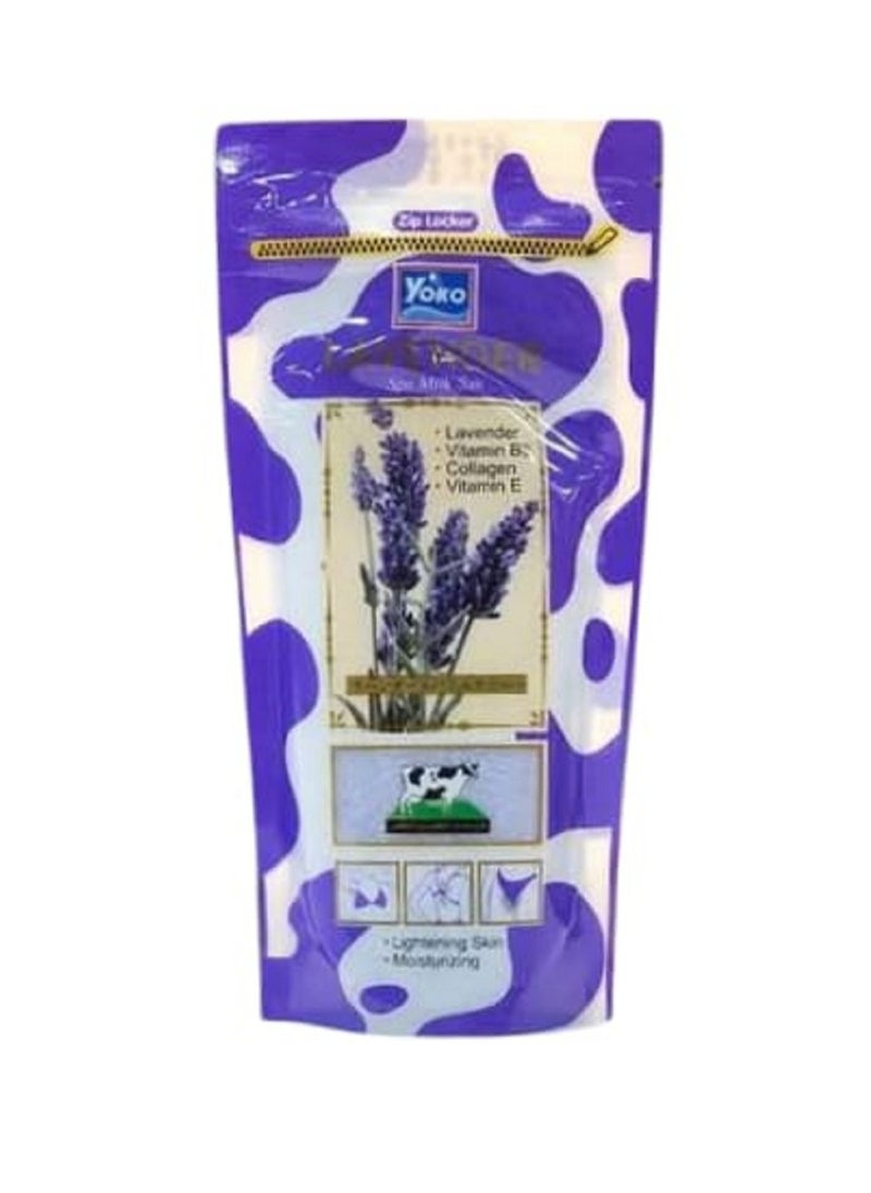 YOKO - Yoko Spa milk salt with lavender to lighten and exfoliate the body - Image 1