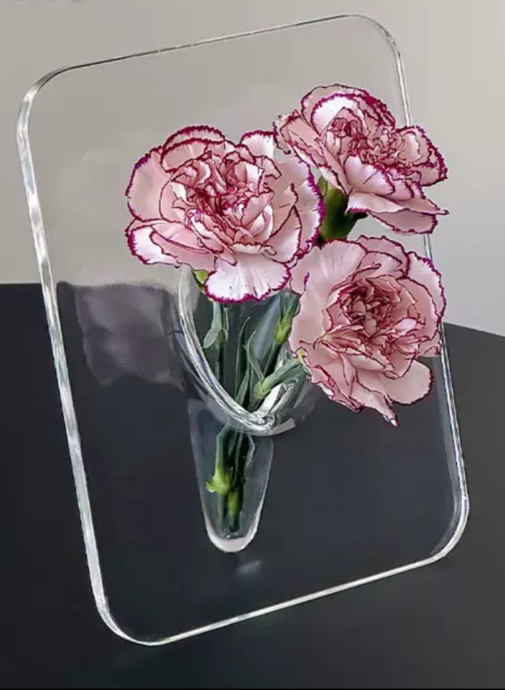 Acrylic Photo Frame Vase Hydroponic Flower Arrangement Device - Image 4