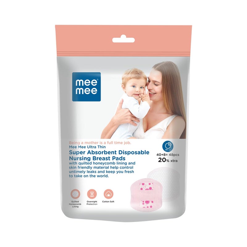 Mee Mee Ultra Thin Nursing Breast Pads 48 Pcs - Image 1