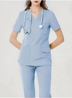 Hot Sale Short Sleeve V Neck Nurse Work Suit - pzsku/Z595150EDC7A3D4B4D729Z/45/_/1739522157/c0b35d10-90b5-4b8a-9afb-b5e2b13d6e1c