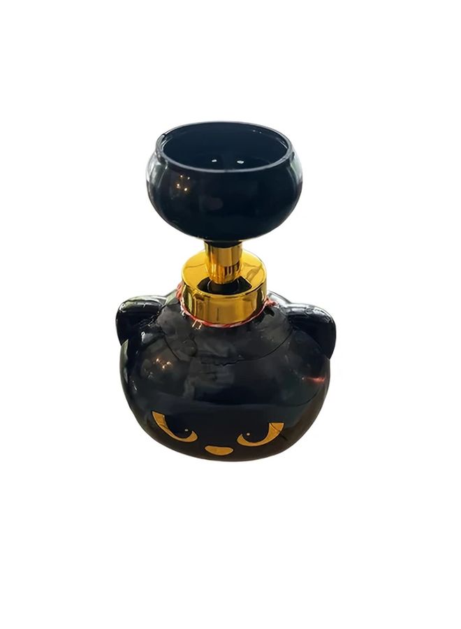 Cat Paw Foam Soap Dispenser Manual Pump Bottle Black Golden Pink Paw Print Phthalate Free - Image 1