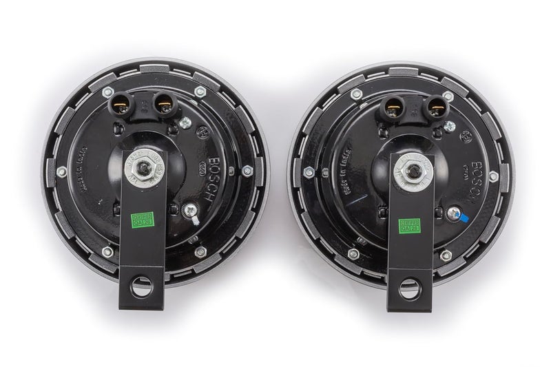 BOSCH بوش يوروبا بوق لون فضي 12 فولت مجموعة من 2 للسيارة، LCV - Image 2