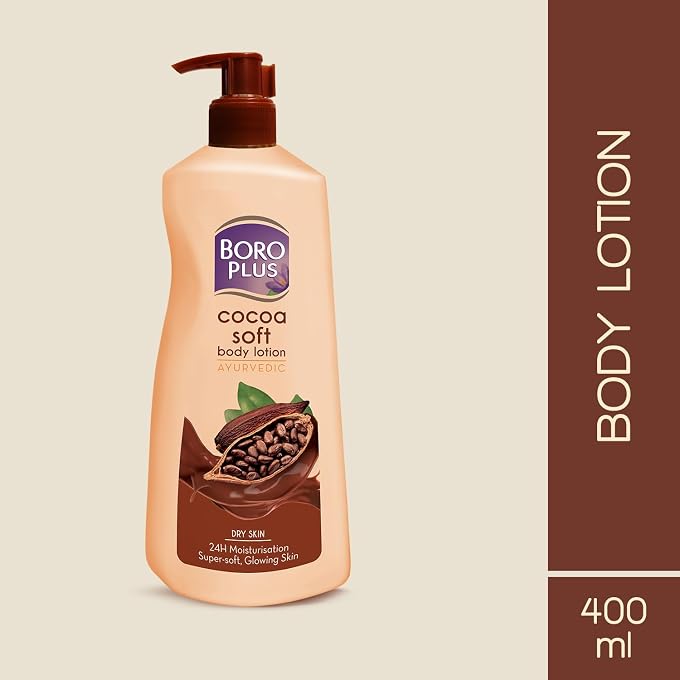 BOROPLUS Boro Plus Cocoa Soft Body Lotion, 400 ml - Image 2