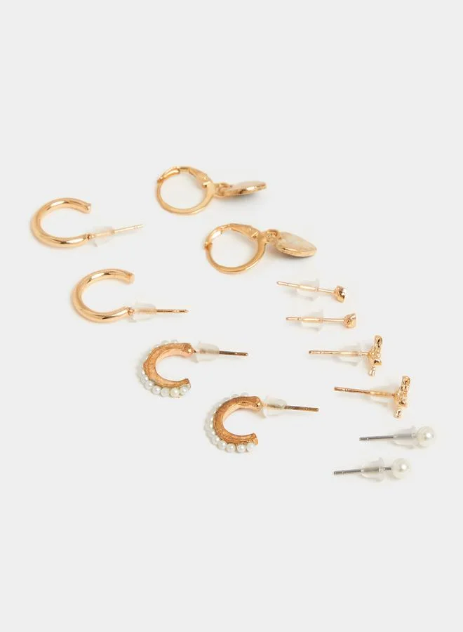 Styli Set of 6 - Heart Drop Assorted Earrings