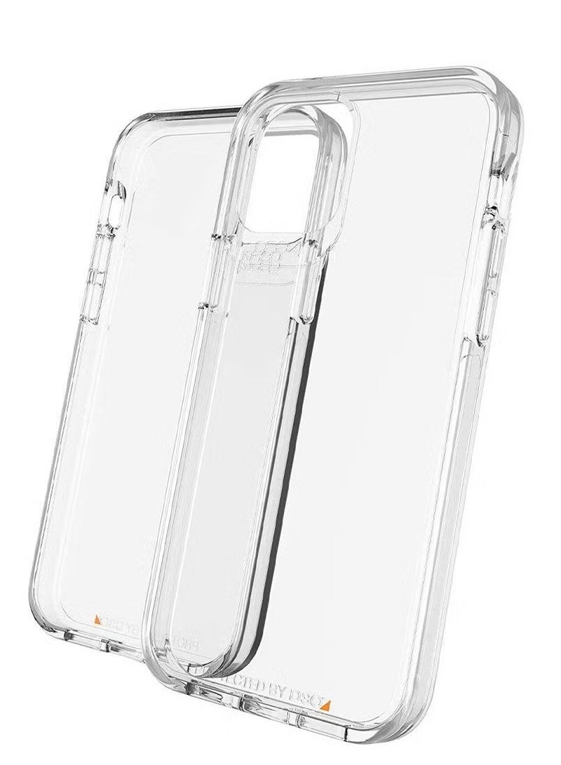 جيرفور غطاء حماية خلفي من جيرفور كريستال بالاس مصمم لجهاز أيفون 11 برو ماكس  حماية متقدمة ضد الصدمات شفاف - Image 2