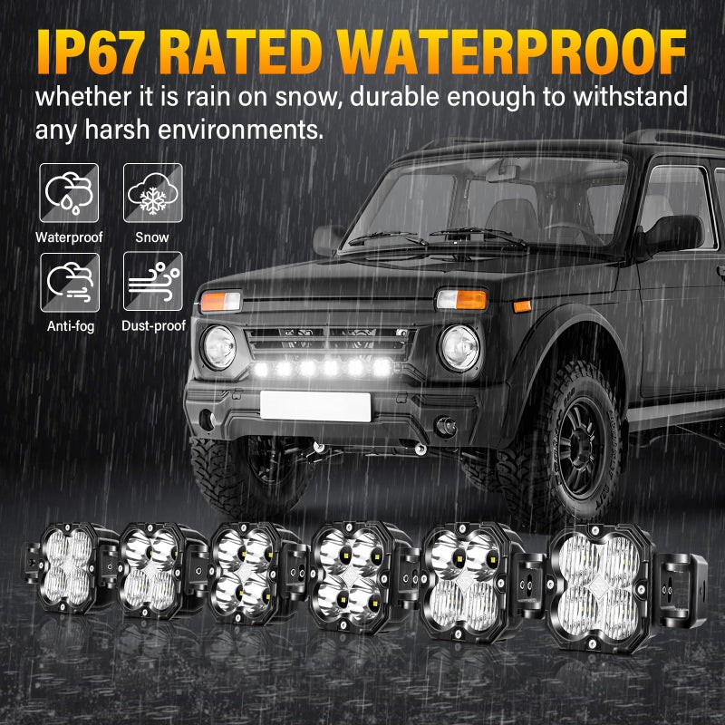 SKYWORLD Linkable Led Light Bar, 40 inch 180W 15000 LM, Work Off road Driving Fog Light for 4x4 Car Truck UTE ATV Boat Tractor, 6000K White Waterproof Headlight, Spot Flood Combo Beam - Image 5
