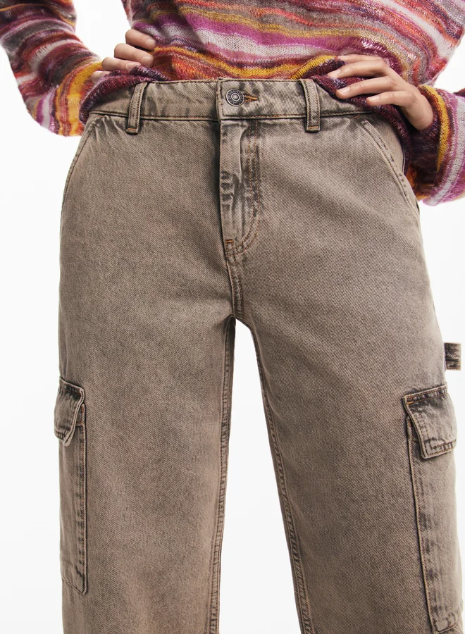 DESIGUAL Cargo Jeans