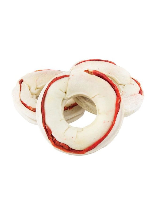 Dingo - Ringo-o-o, Premium Rawhide Treats with Real Meat for Small, Medium, and Large Dogs 5-Count - Image 1