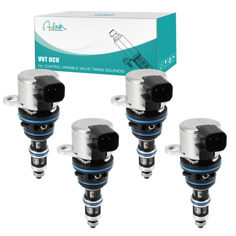 AULINK 53032152AC 4PCS OCV 57L V8 Oil Control Variable Valve Timing VVT Solenoid For Dodge Magnum Ram 1500 Challenger Charger Durango Jeep Commander Grand Cherokee Chrysler 300 Aspen 20052009 - Image 2