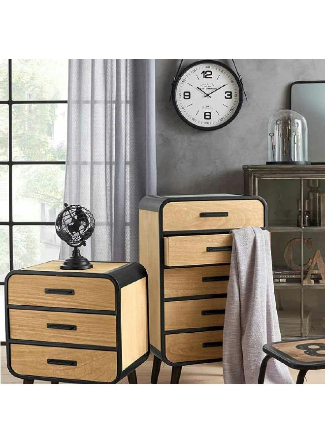 لوفت نينو، ،الكرة الارضية،ديكور، L20XP18XH29.5MS، أسود، معدني-158028 - Image 2