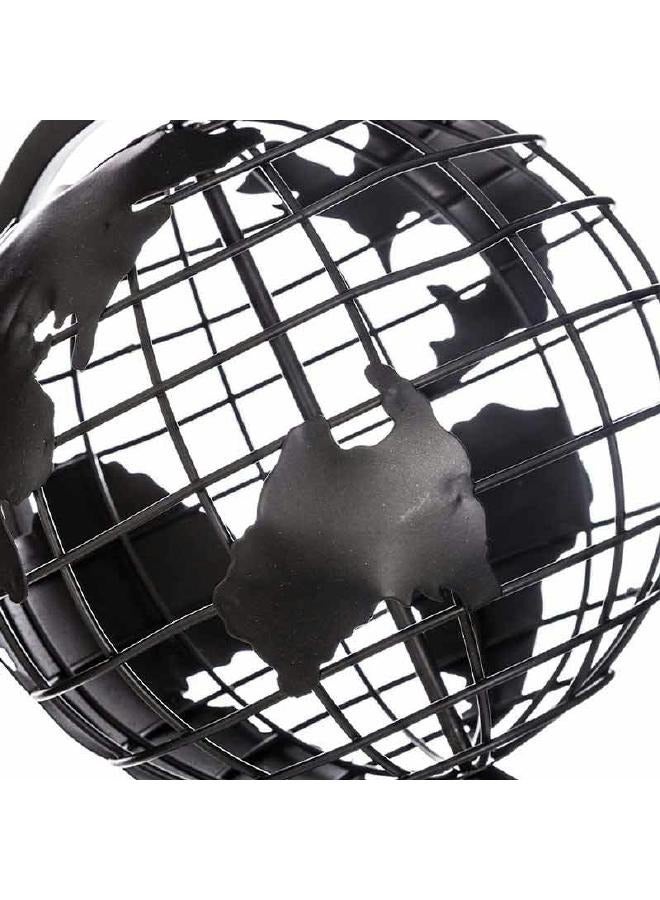 لوفت نينو، ،الكرة الارضية،ديكور، L20XP18XH29.5MS، أسود، معدني-158028 - Image 5