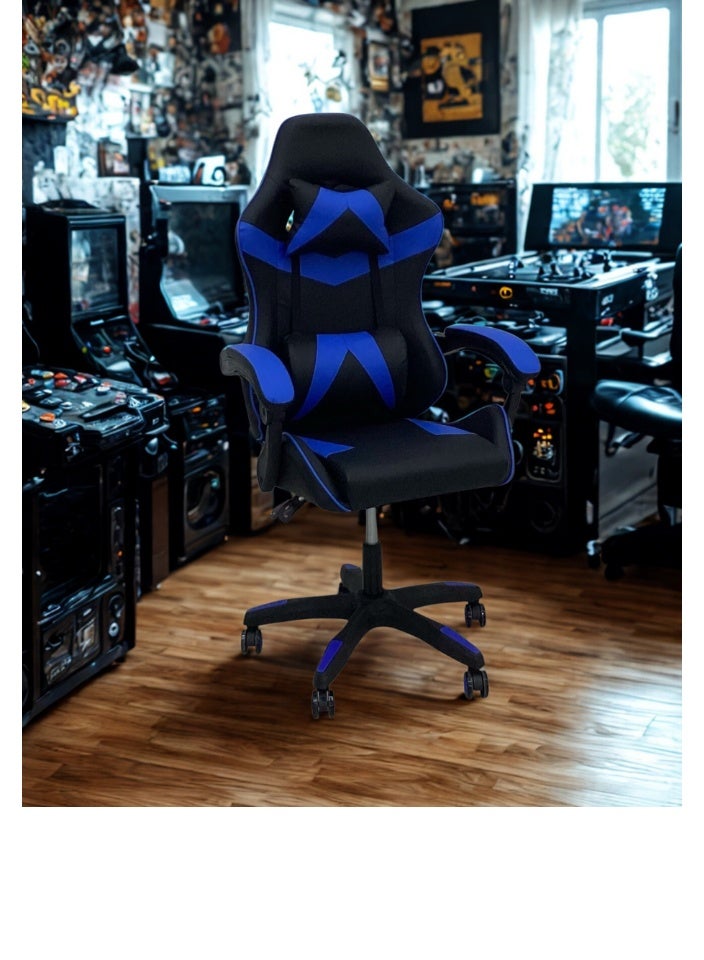 SMART HOME High Back Gaming Chair, Premium Computer Chair with Ergonomic Design, Adjustable Swivel, Headrest and Lumbar Support, Perfect for Office, Computer and Gaming  - Image 1