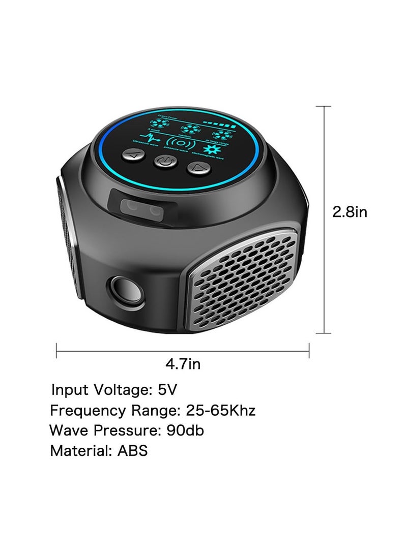 SYOSI - Ultrasonic Pest Repeller, Plug in Squirrel Repellent, Indoor Rodent Repellent, Indoor Ultrasonic Rodent Mice Repellent, Mouse Deterrent Rat Control Bat Removal for Attic Garage Basement Crawl Space - Image 1