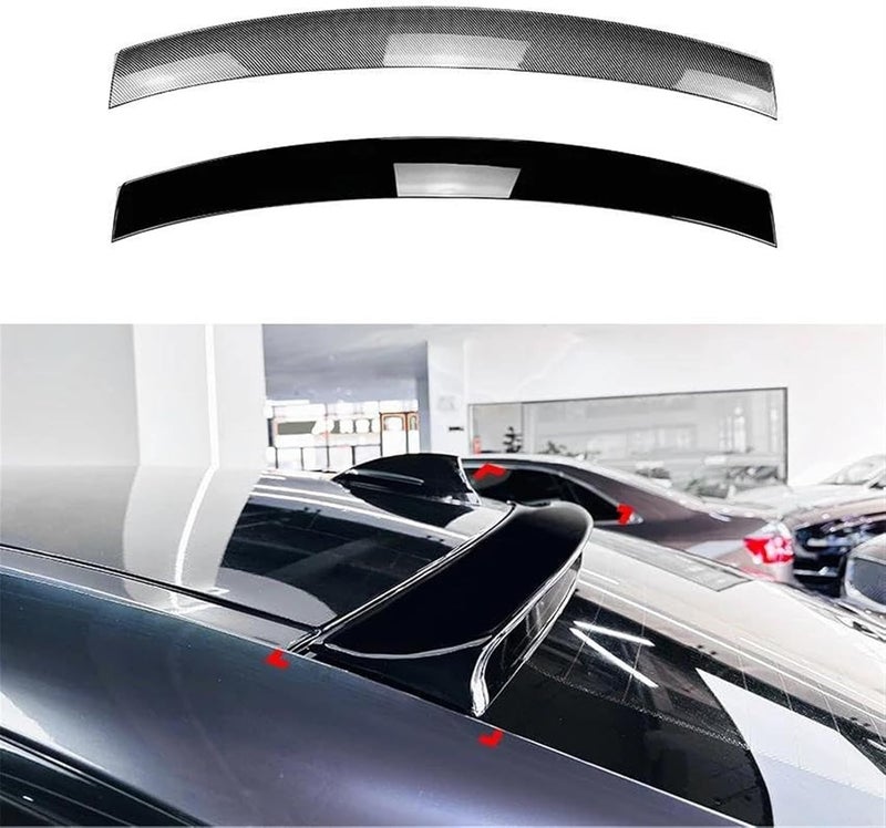 QASULER Gloss Black Rear Bumper Spoiler for 4 Series F32 - Image 3